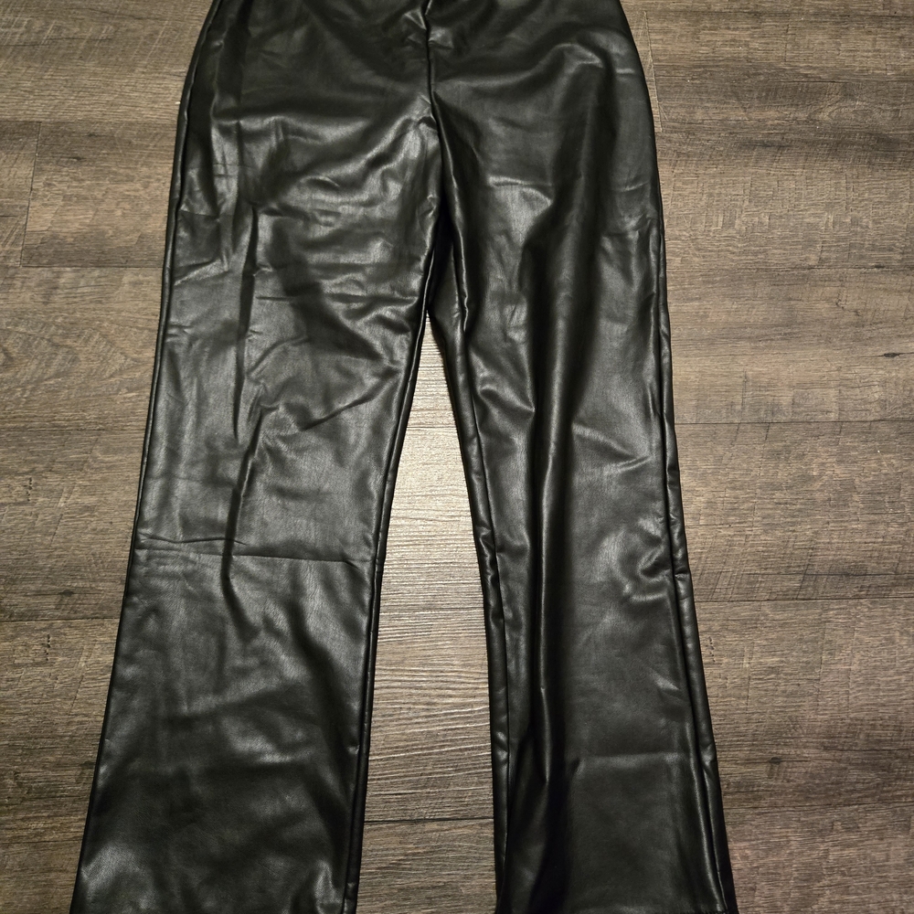 NWOT Sanctuary Black Faux Leather Pants